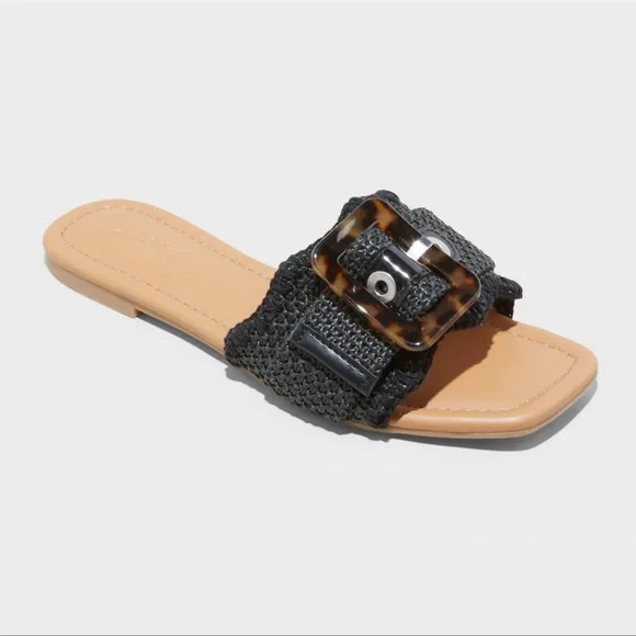 Slide Sandals Target Black Strap Sandals Women's Neida EVA Two